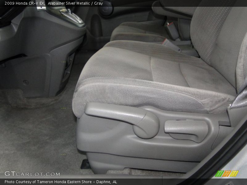Alabaster Silver Metallic / Gray 2009 Honda CR-V EX