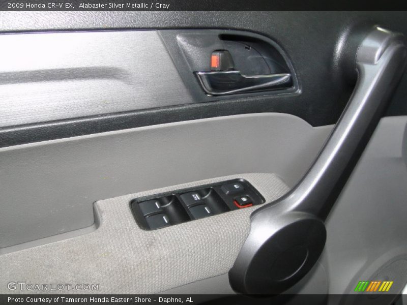 Alabaster Silver Metallic / Gray 2009 Honda CR-V EX