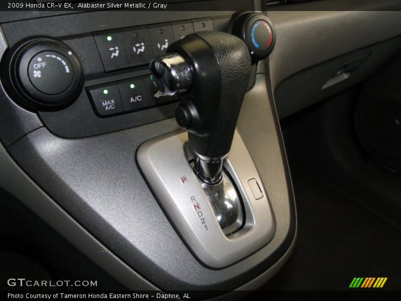 Alabaster Silver Metallic / Gray 2009 Honda CR-V EX
