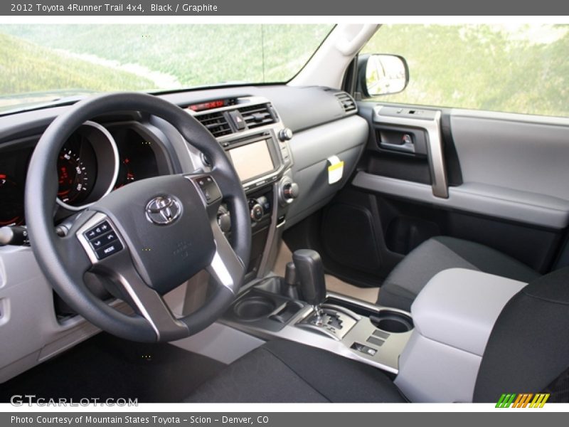  2012 4Runner Trail 4x4 Graphite Interior