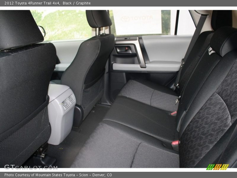 Black / Graphite 2012 Toyota 4Runner Trail 4x4