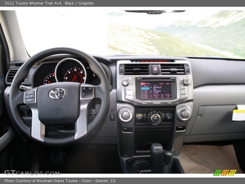 Black / Graphite 2012 Toyota 4Runner Trail 4x4