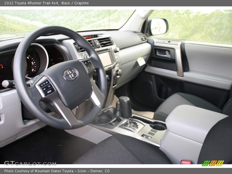 Black / Graphite 2012 Toyota 4Runner Trail 4x4