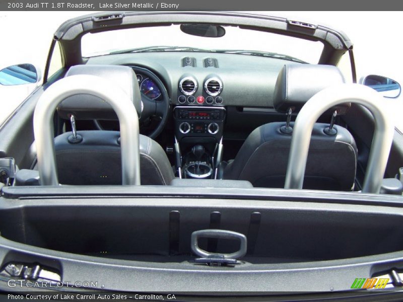 Lake Silver Metallic / Ebony 2003 Audi TT 1.8T Roadster