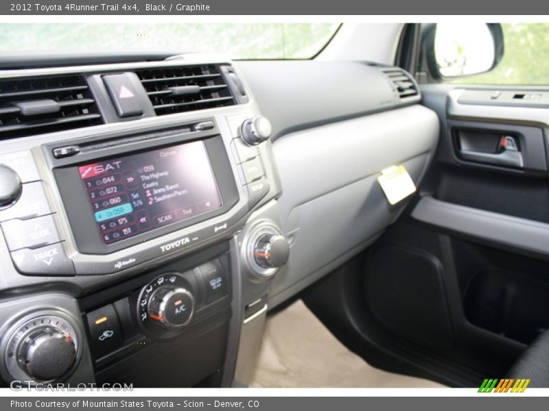Black / Graphite 2012 Toyota 4Runner Trail 4x4