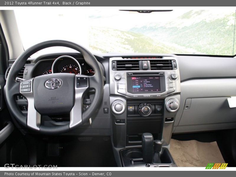 Black / Graphite 2012 Toyota 4Runner Trail 4x4