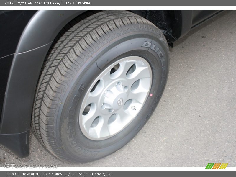 Black / Graphite 2012 Toyota 4Runner Trail 4x4