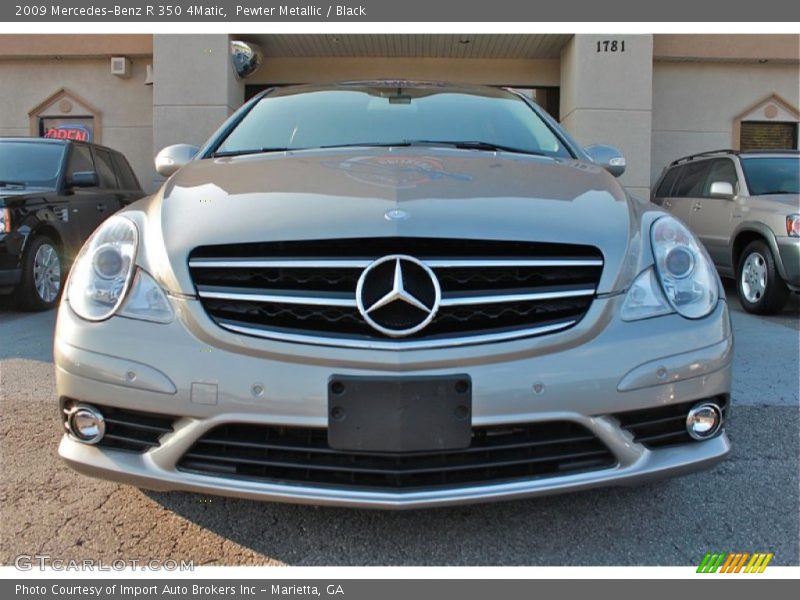 Pewter Metallic / Black 2009 Mercedes-Benz R 350 4Matic