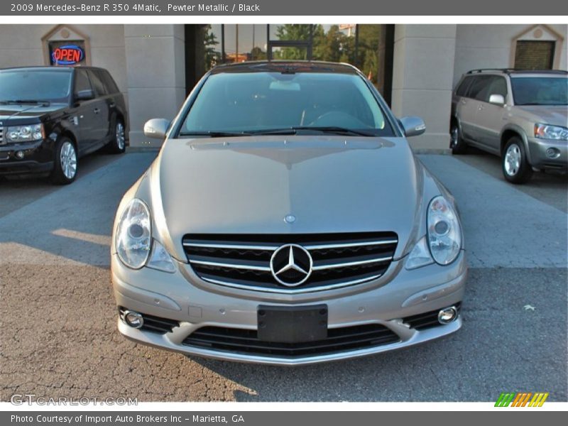 Pewter Metallic / Black 2009 Mercedes-Benz R 350 4Matic