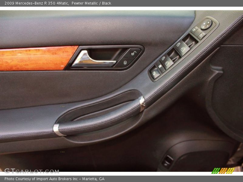 Pewter Metallic / Black 2009 Mercedes-Benz R 350 4Matic