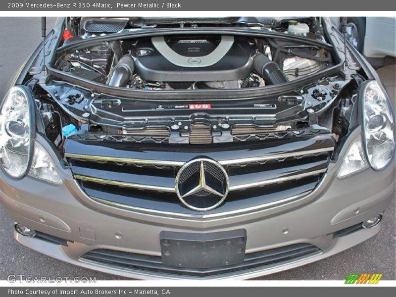 Pewter Metallic / Black 2009 Mercedes-Benz R 350 4Matic