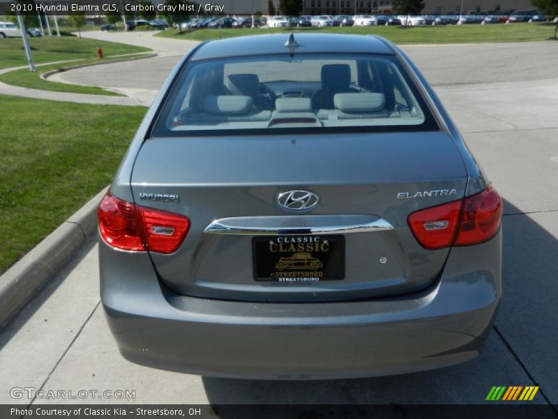 Carbon Gray Mist / Gray 2010 Hyundai Elantra GLS