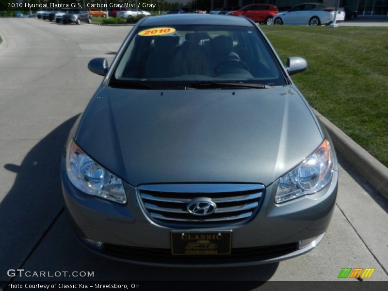 Carbon Gray Mist / Gray 2010 Hyundai Elantra GLS