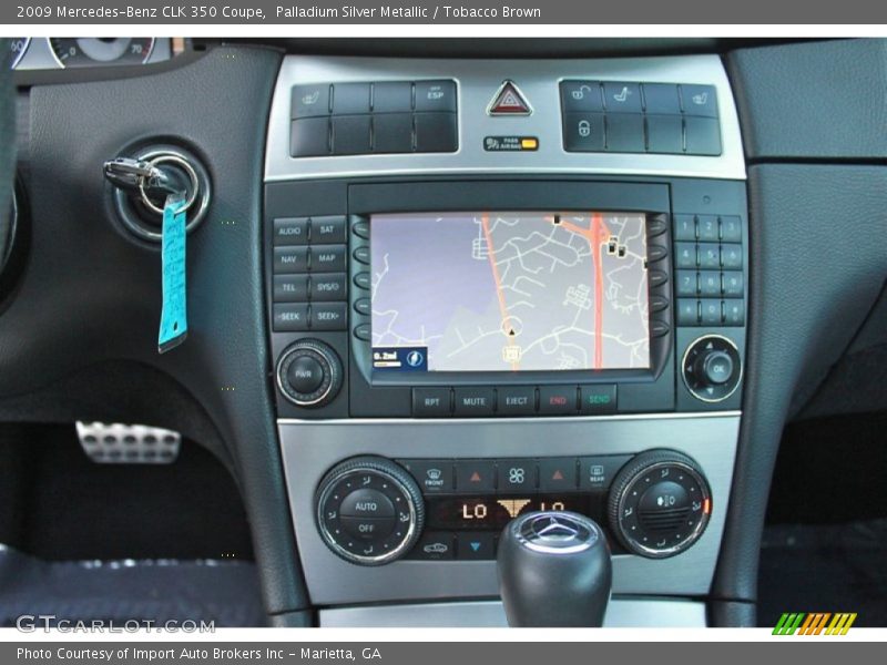 Navigation of 2009 CLK 350 Coupe