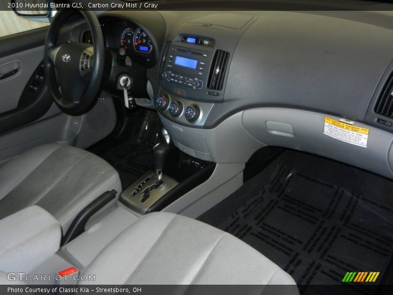 Carbon Gray Mist / Gray 2010 Hyundai Elantra GLS