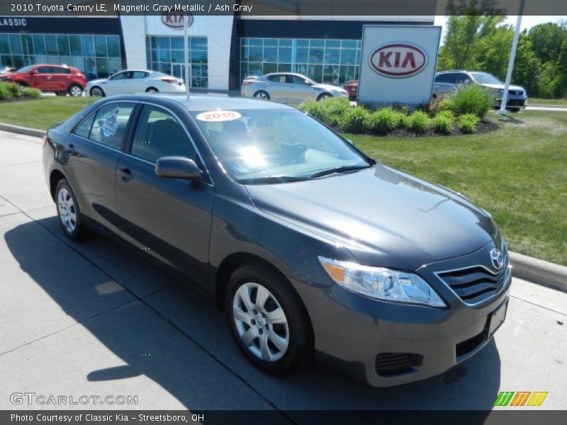 Magnetic Gray Metallic / Ash Gray 2010 Toyota Camry LE