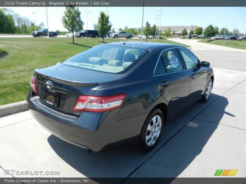 Magnetic Gray Metallic / Ash Gray 2010 Toyota Camry LE