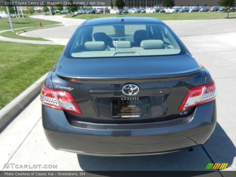 Magnetic Gray Metallic / Ash Gray 2010 Toyota Camry LE