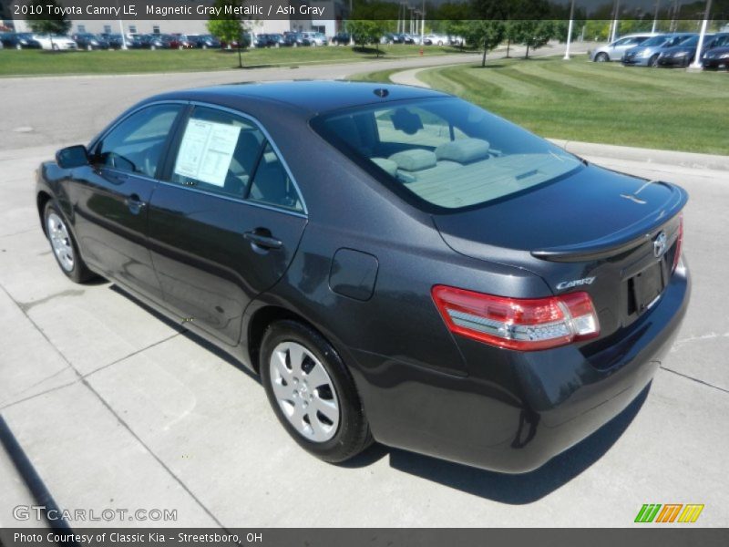 Magnetic Gray Metallic / Ash Gray 2010 Toyota Camry LE