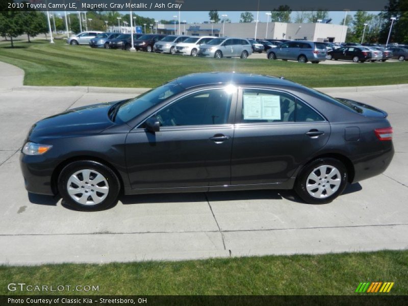 Magnetic Gray Metallic / Ash Gray 2010 Toyota Camry LE