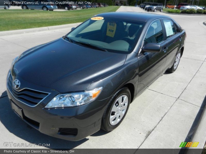 Magnetic Gray Metallic / Ash Gray 2010 Toyota Camry LE