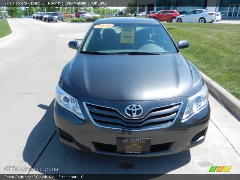 Magnetic Gray Metallic / Ash Gray 2010 Toyota Camry LE