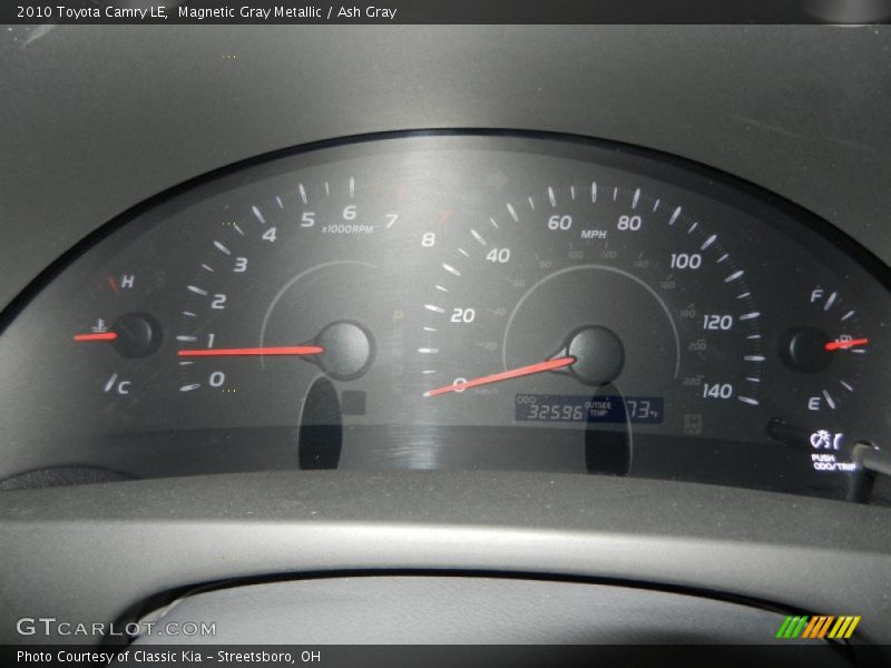 Magnetic Gray Metallic / Ash Gray 2010 Toyota Camry LE