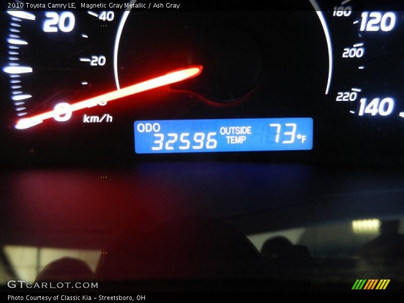 Magnetic Gray Metallic / Ash Gray 2010 Toyota Camry LE