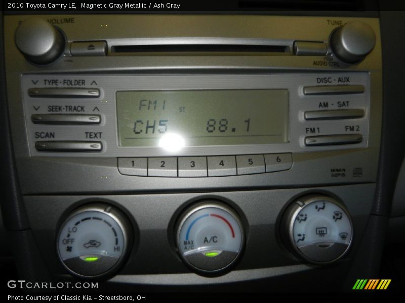 Magnetic Gray Metallic / Ash Gray 2010 Toyota Camry LE