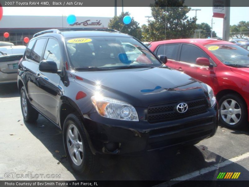 Black / Ash Gray 2007 Toyota RAV4 4WD