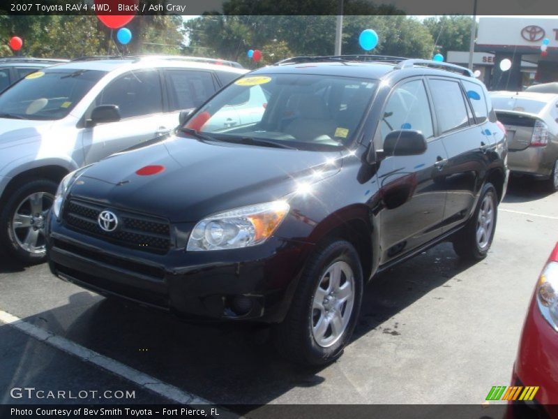 Black / Ash Gray 2007 Toyota RAV4 4WD