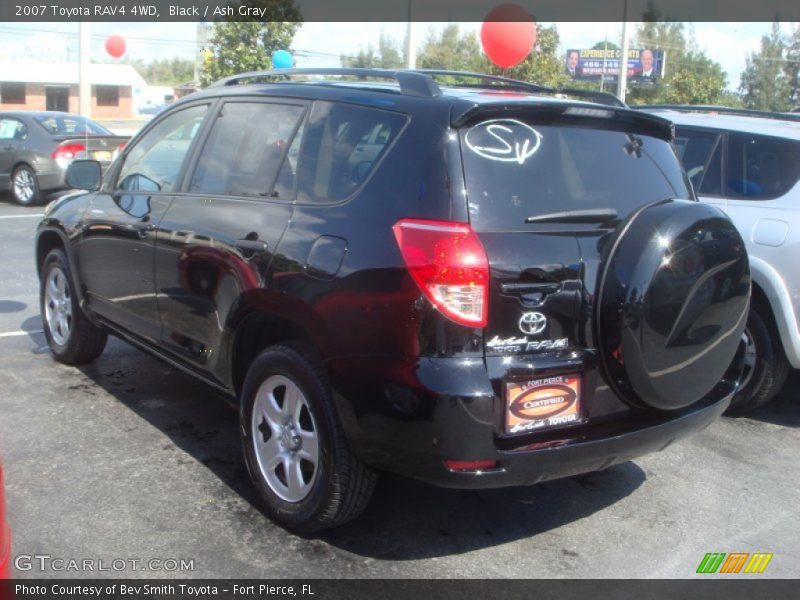Black / Ash Gray 2007 Toyota RAV4 4WD