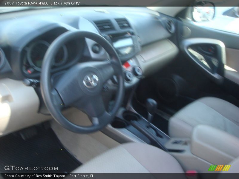 Black / Ash Gray 2007 Toyota RAV4 4WD