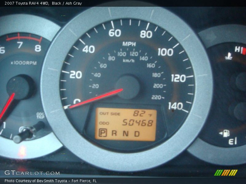 Black / Ash Gray 2007 Toyota RAV4 4WD