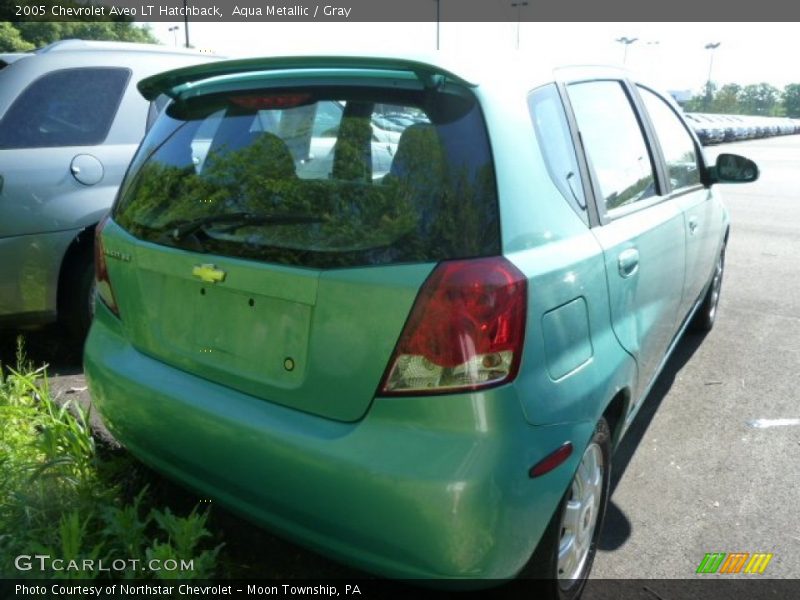 Aqua Metallic / Gray 2005 Chevrolet Aveo LT Hatchback