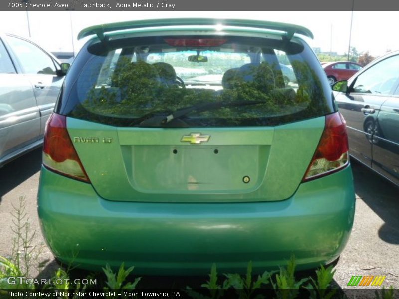 Aqua Metallic / Gray 2005 Chevrolet Aveo LT Hatchback