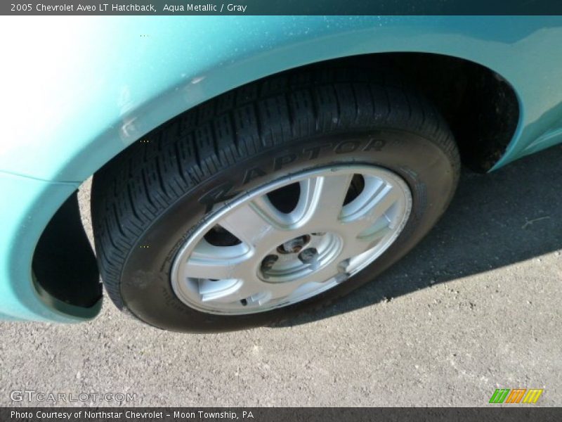 Aqua Metallic / Gray 2005 Chevrolet Aveo LT Hatchback