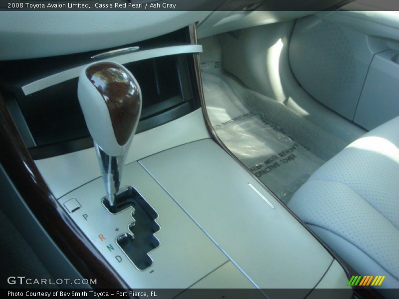 Cassis Red Pearl / Ash Gray 2008 Toyota Avalon Limited