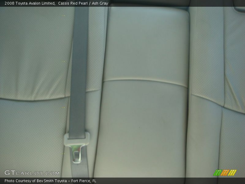Cassis Red Pearl / Ash Gray 2008 Toyota Avalon Limited