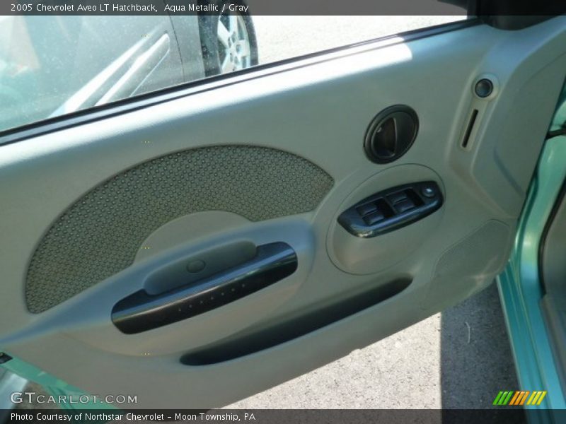 Aqua Metallic / Gray 2005 Chevrolet Aveo LT Hatchback