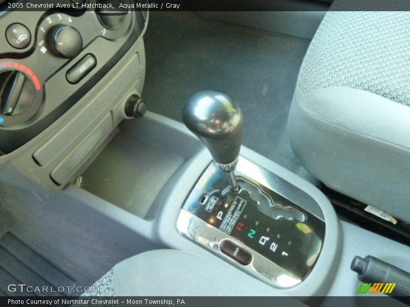 Aqua Metallic / Gray 2005 Chevrolet Aveo LT Hatchback
