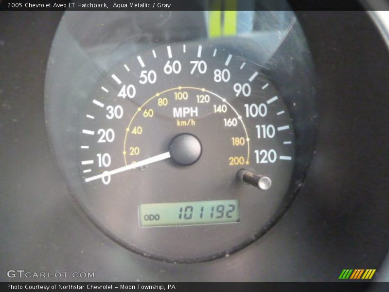 Aqua Metallic / Gray 2005 Chevrolet Aveo LT Hatchback