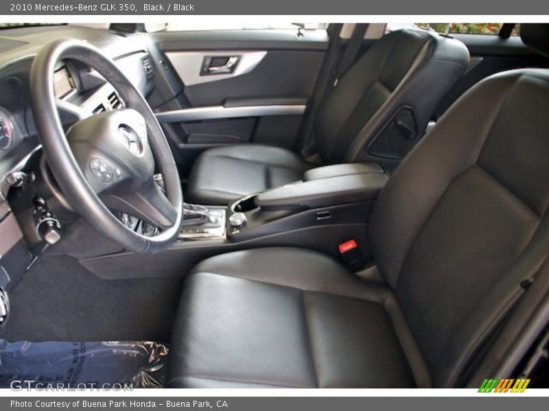 Black / Black 2010 Mercedes-Benz GLK 350