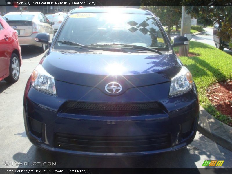 Nautical Blue Metallic / Charcoal Gray 2008 Scion xD