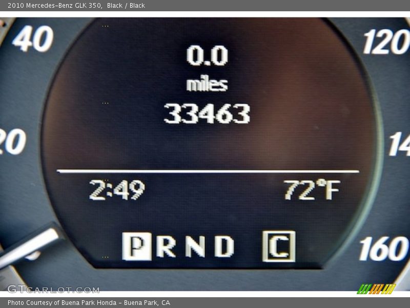 Black / Black 2010 Mercedes-Benz GLK 350