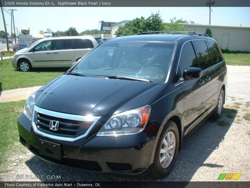 Nighthawk Black Pearl / Ivory 2008 Honda Odyssey EX-L