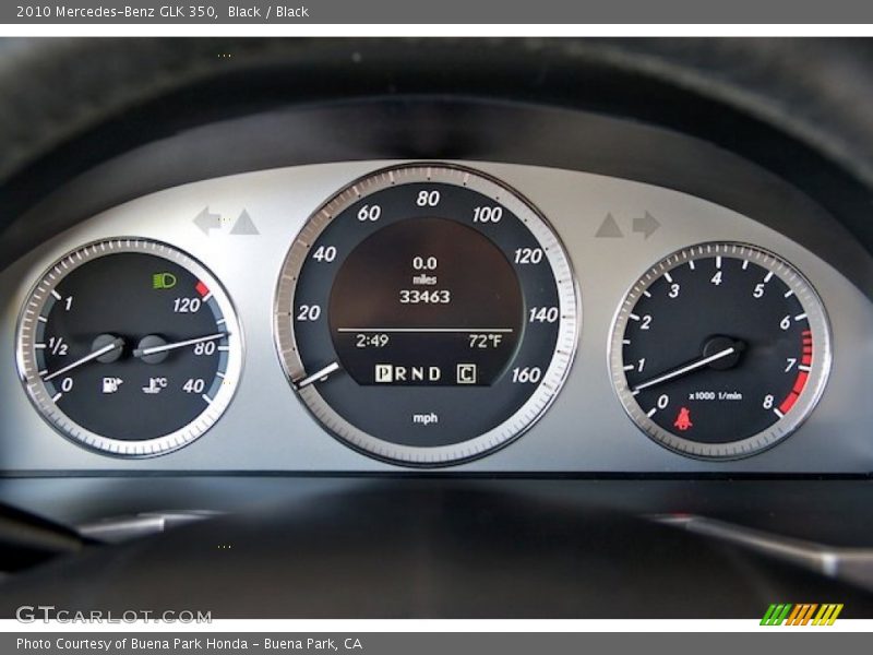 Black / Black 2010 Mercedes-Benz GLK 350