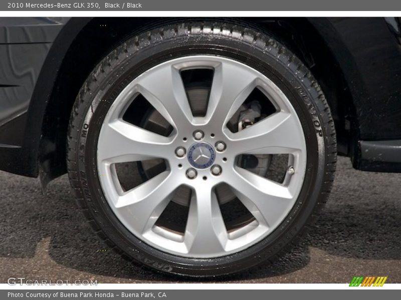 Black / Black 2010 Mercedes-Benz GLK 350