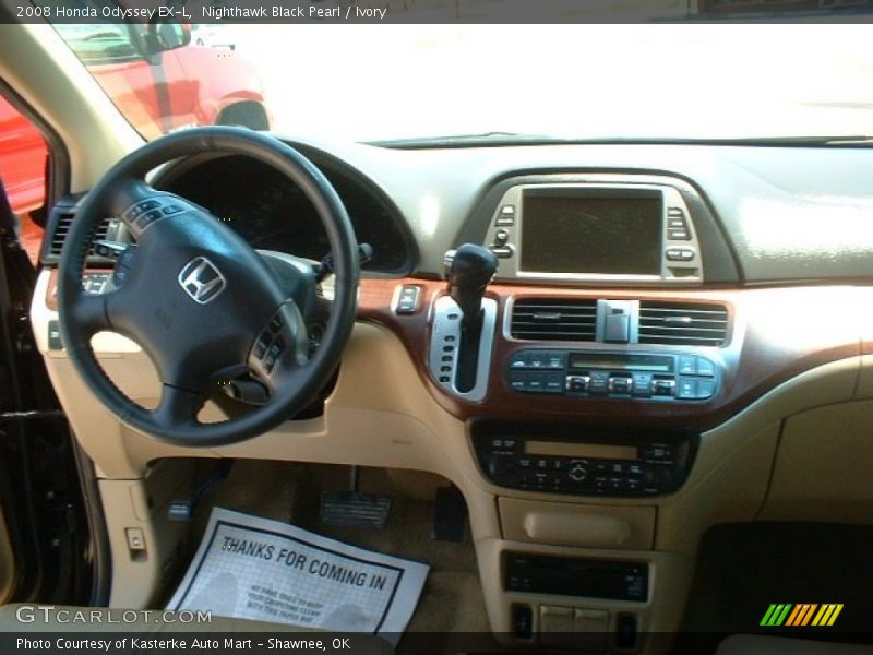 Nighthawk Black Pearl / Ivory 2008 Honda Odyssey EX-L