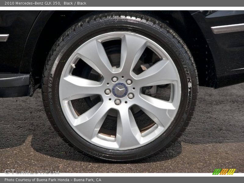 Black / Black 2010 Mercedes-Benz GLK 350